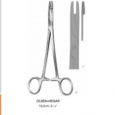 솔고 Olsen Hegar Needle Holder (가위 있는 것)