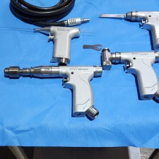 Zimmer/Hall Pneumatic Drill/Reamer & saw set