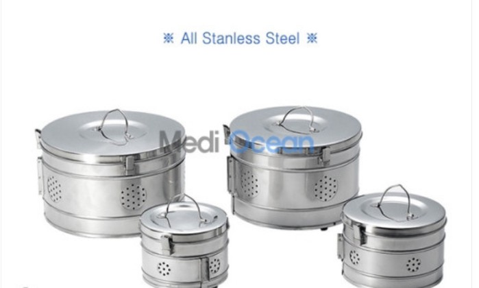 솔고 거즈캔 Sterilizing Drum 소 중 대