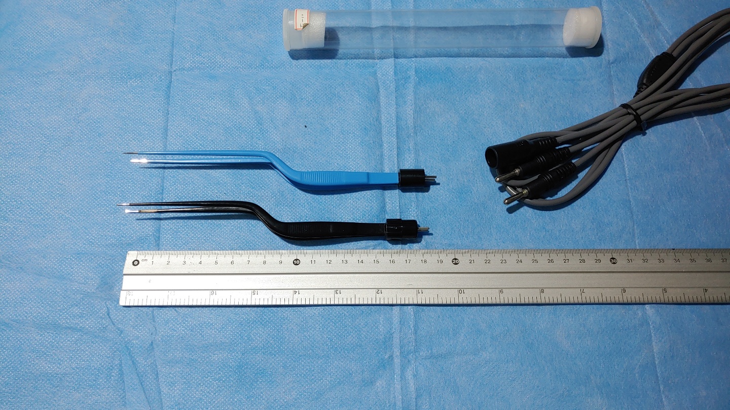 BAYONET Bipolar Forceps( Non-Stick)