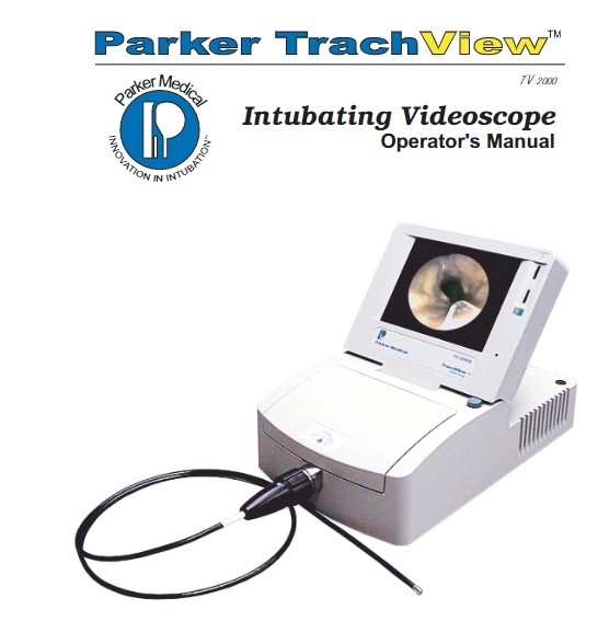 Parker Medical TrachView 기관 내시경