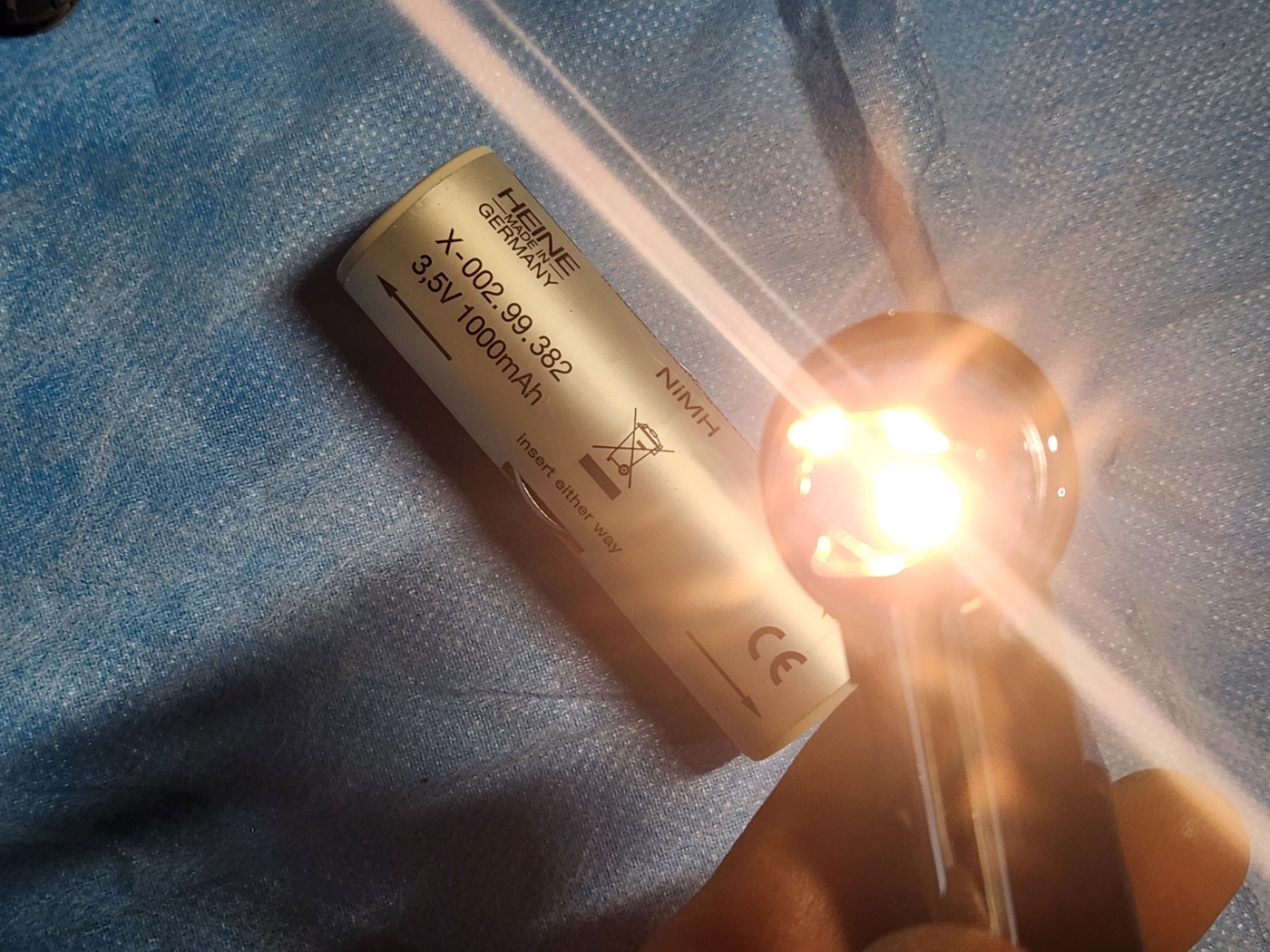 Heine Beta 200 Ophthalmoscope, Otoscope Diagnostic Set