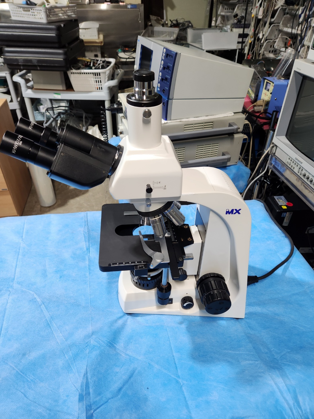 Meiji  LED Trinocular Biological Microscope system