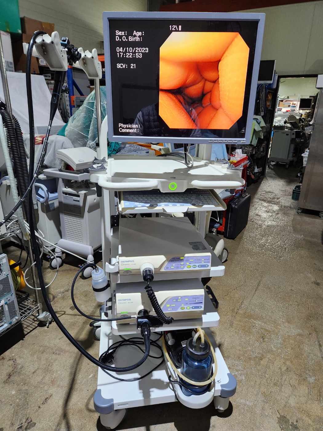 Olympus CV-260 Evis Lucera Video Endoscopy System