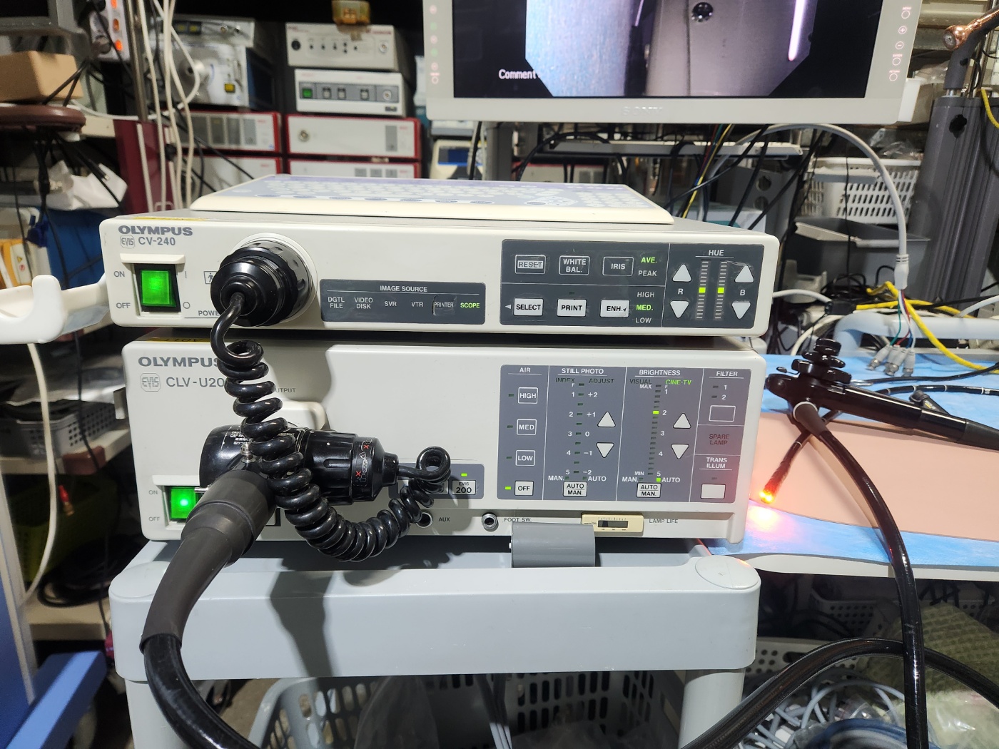 Olympus CV-240 Endoscopy System