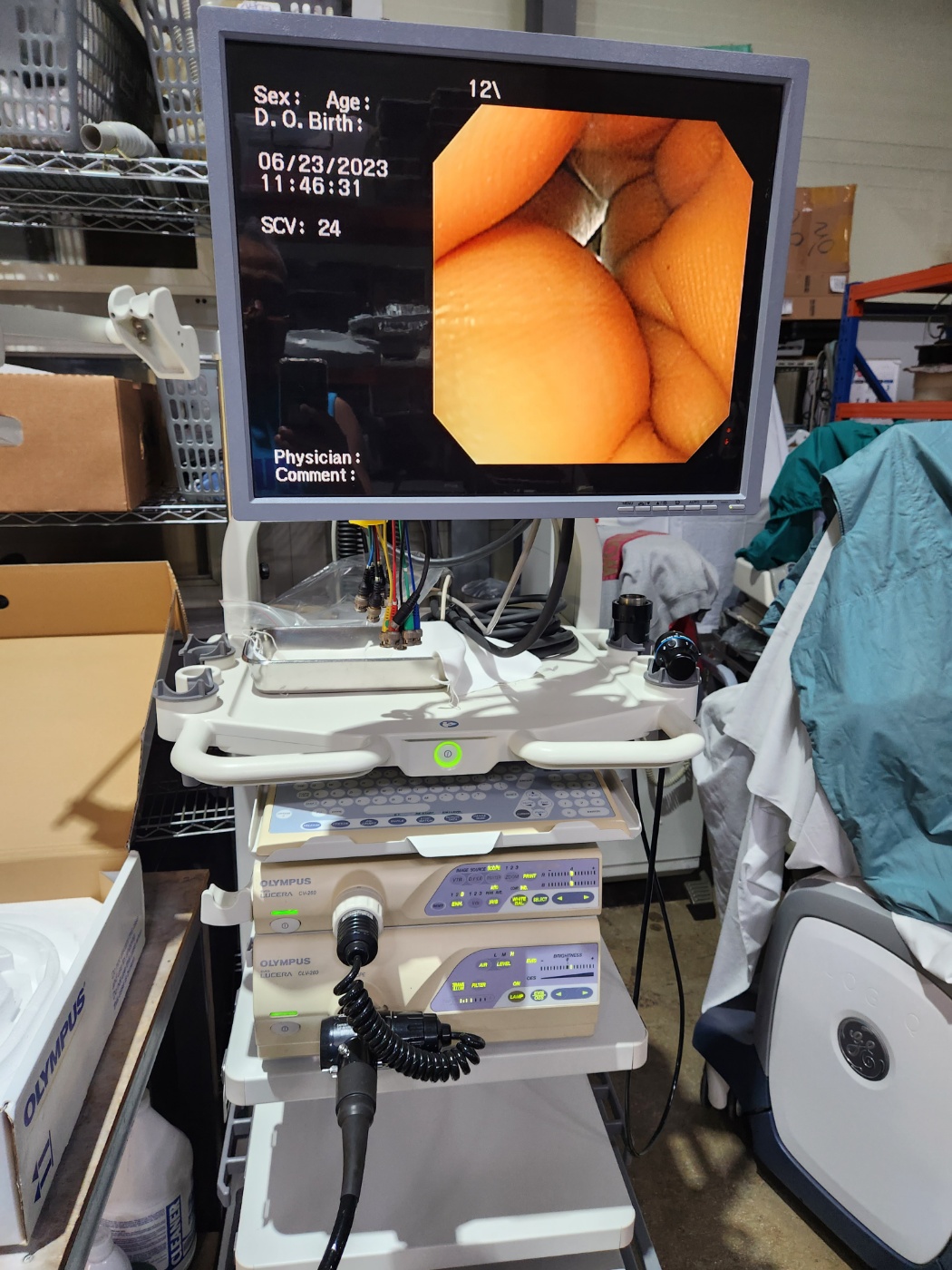 Olympus GIF-XQ260 Gastroscope Endoscope