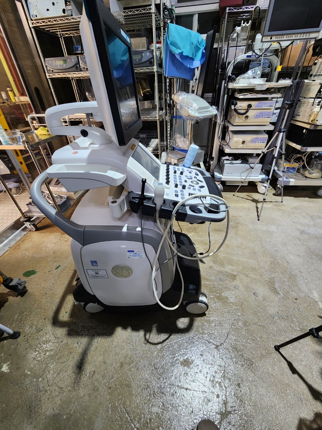 GE Vivid E9 XDClear Ultrasound System