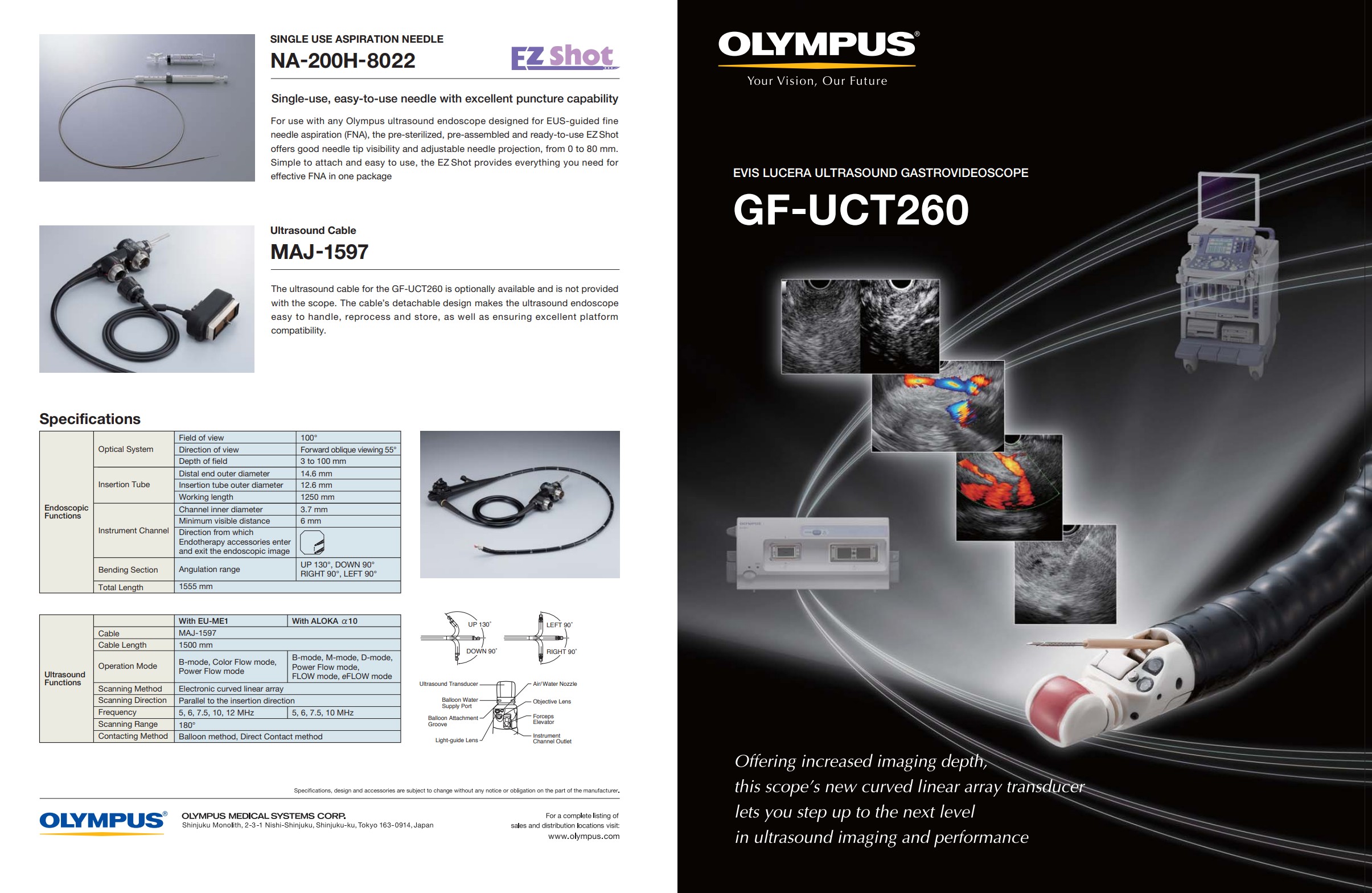 OLYMPUS GF-UCT260 Linear Echoendoscope