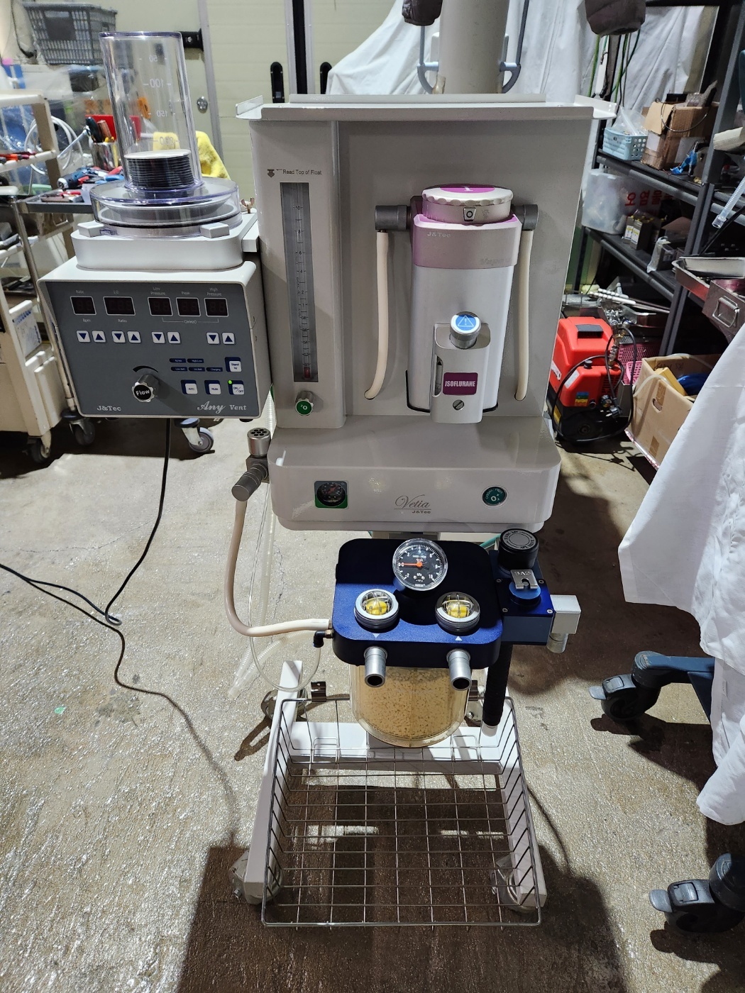 Vetia J&TEC Anesthesia Machine