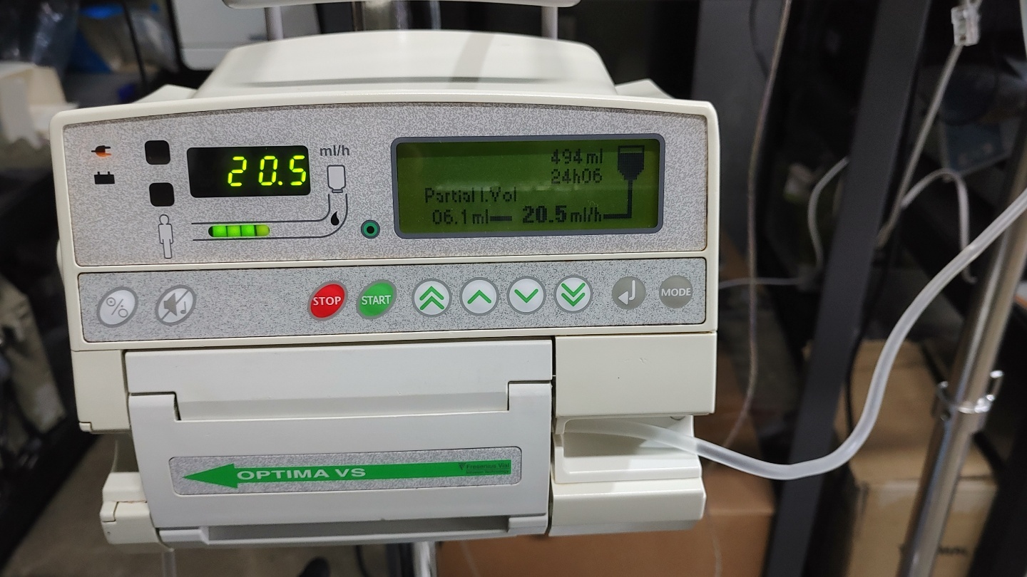 Fresenius Optima vs Infusion pump