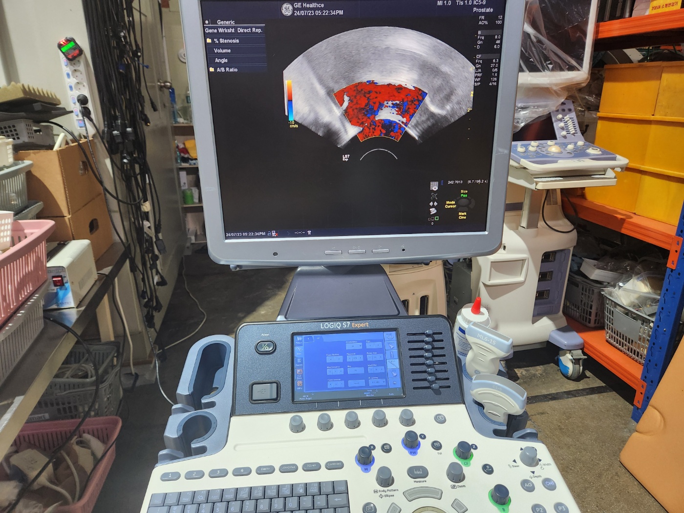 GE LOGIQ S7 EXPERT ULTRASOUND MACHINE