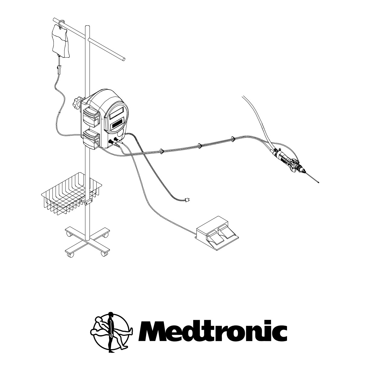 Medtronic Visao otolaryngology High-Speed XPS 3000 Drill Set