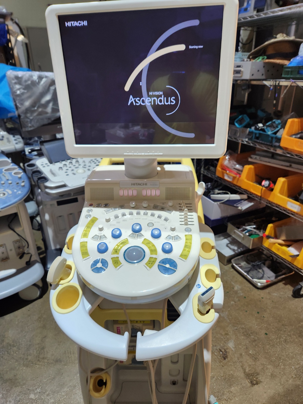 HITACHI Hi Vision Ascendus Ultrasound System