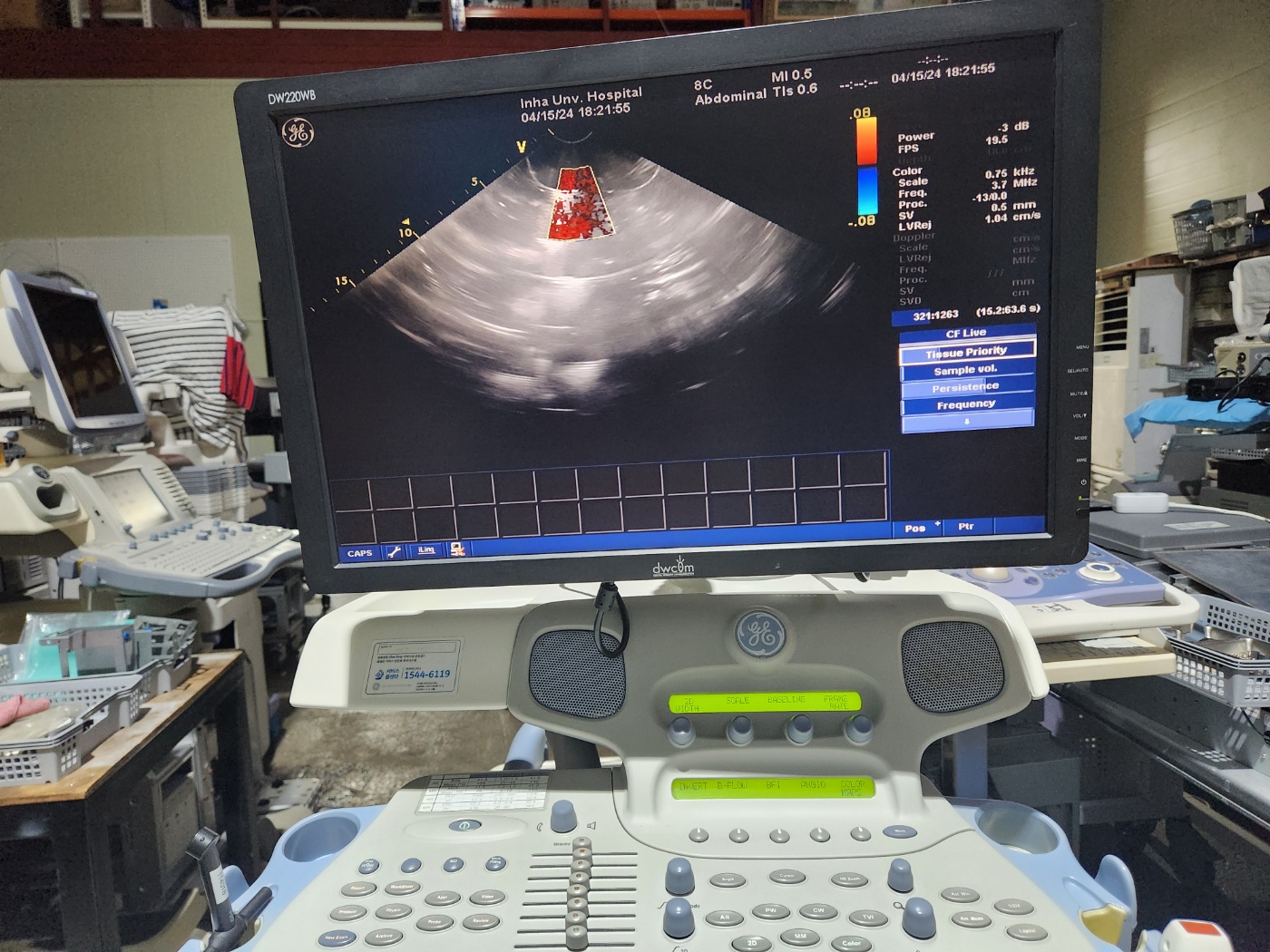 GE Vivid 7 Dimensions Diagnostic Ultrasound System