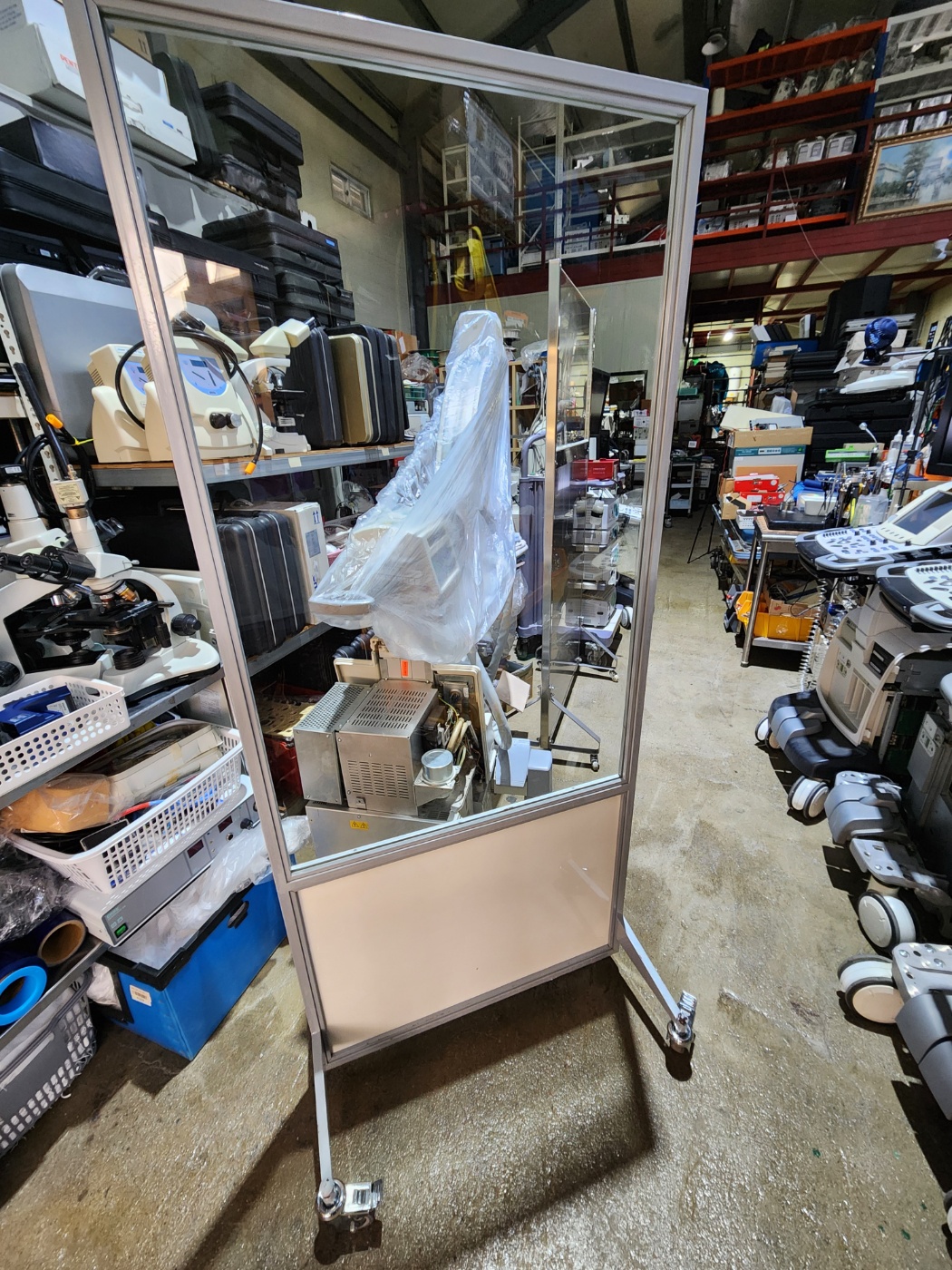 X-ray protective screen 이동형 방사선차폐막