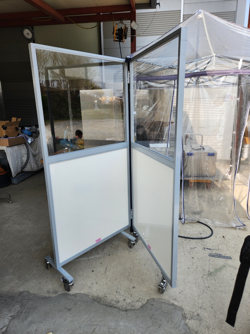 X-ray protective screen 이동형 방사선차폐막