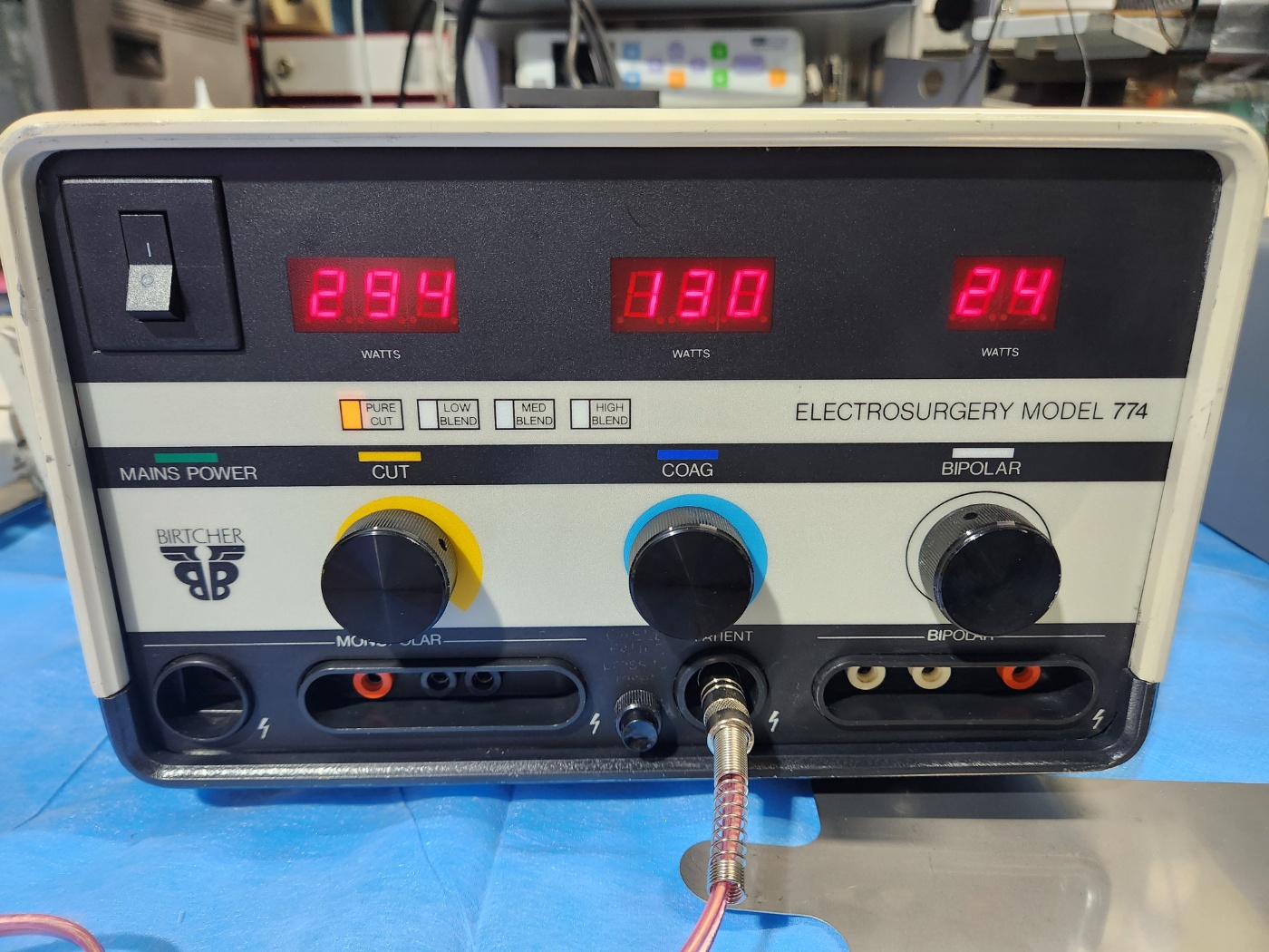 Birtcher 774 electrosurgery ESU Unit