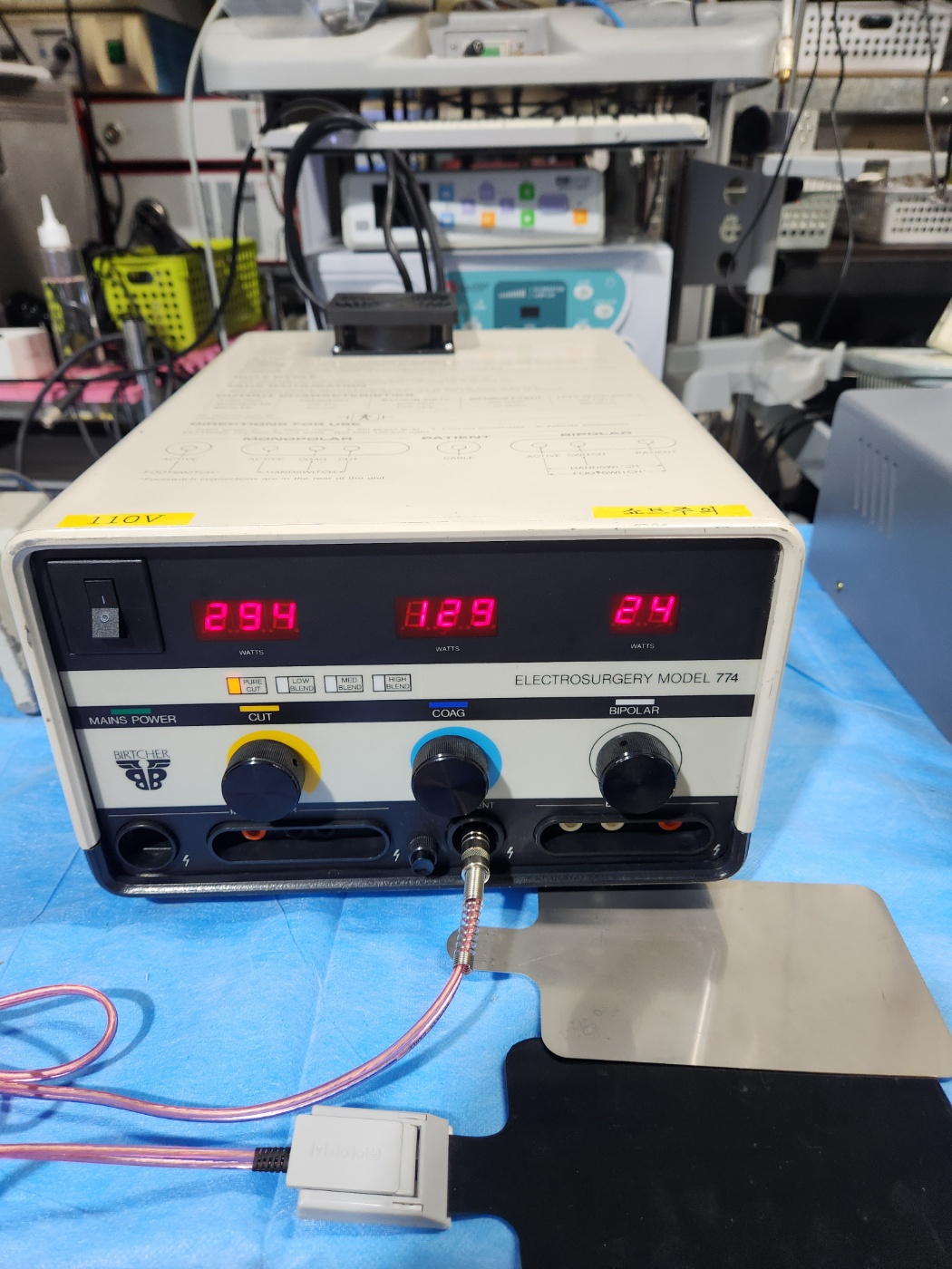 Birtcher 774 electrosurgery ESU Unit