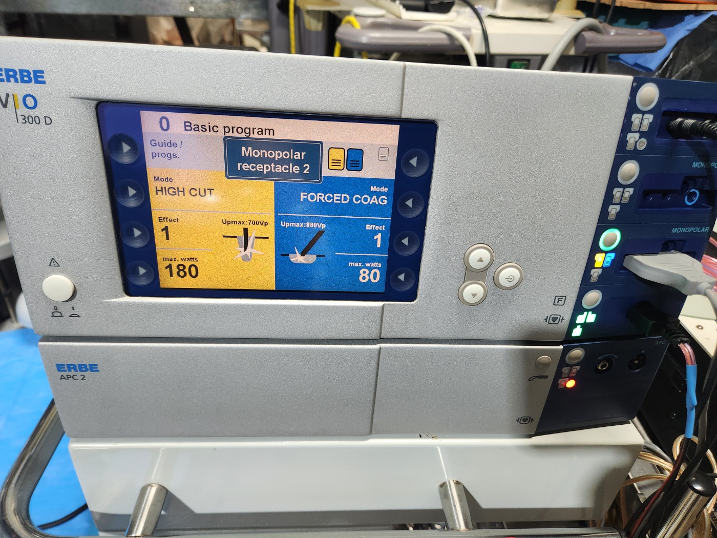 Erbe Vio 300D with APC2 Argon Plasma Coagulator Electrosurgical Unit