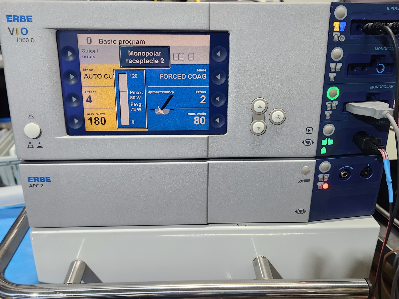 Erbe Vio 300D with APC2 Argon Plasma Coagulator Electrosurgical Unit
