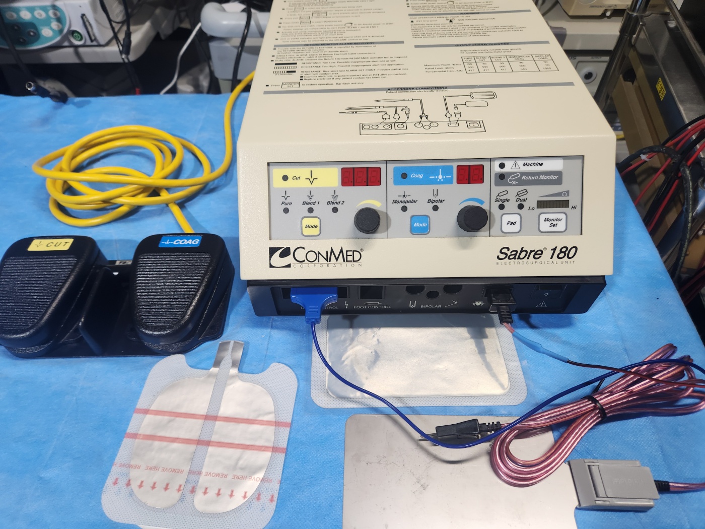 Conmed Sabre 180 Electrosurgica unit