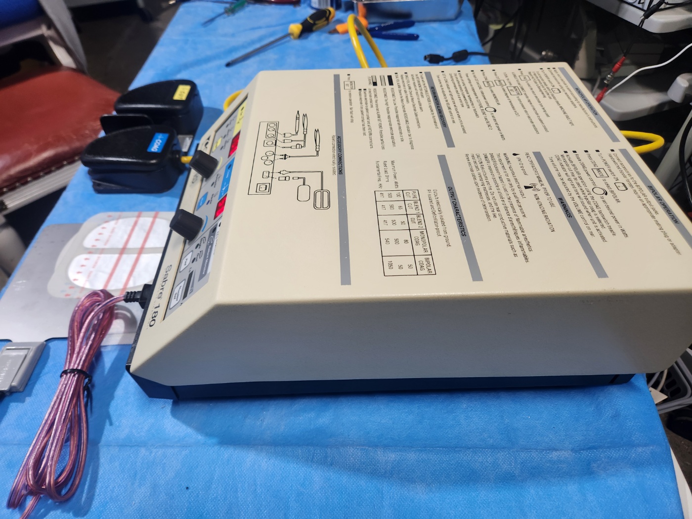 Conmed Sabre 180 Electrosurgica unit