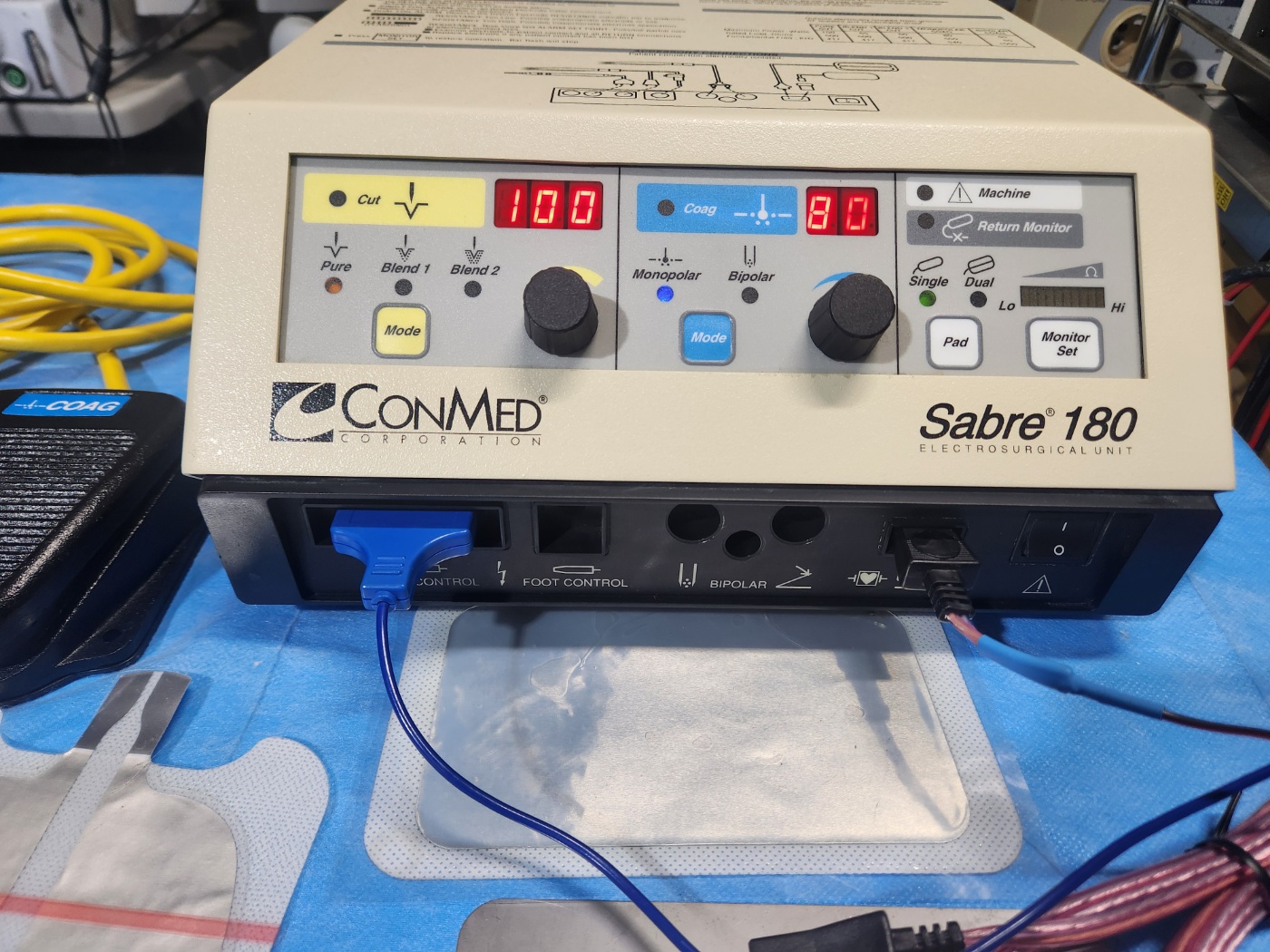 Conmed Sabre 180 Electrosurgica unit