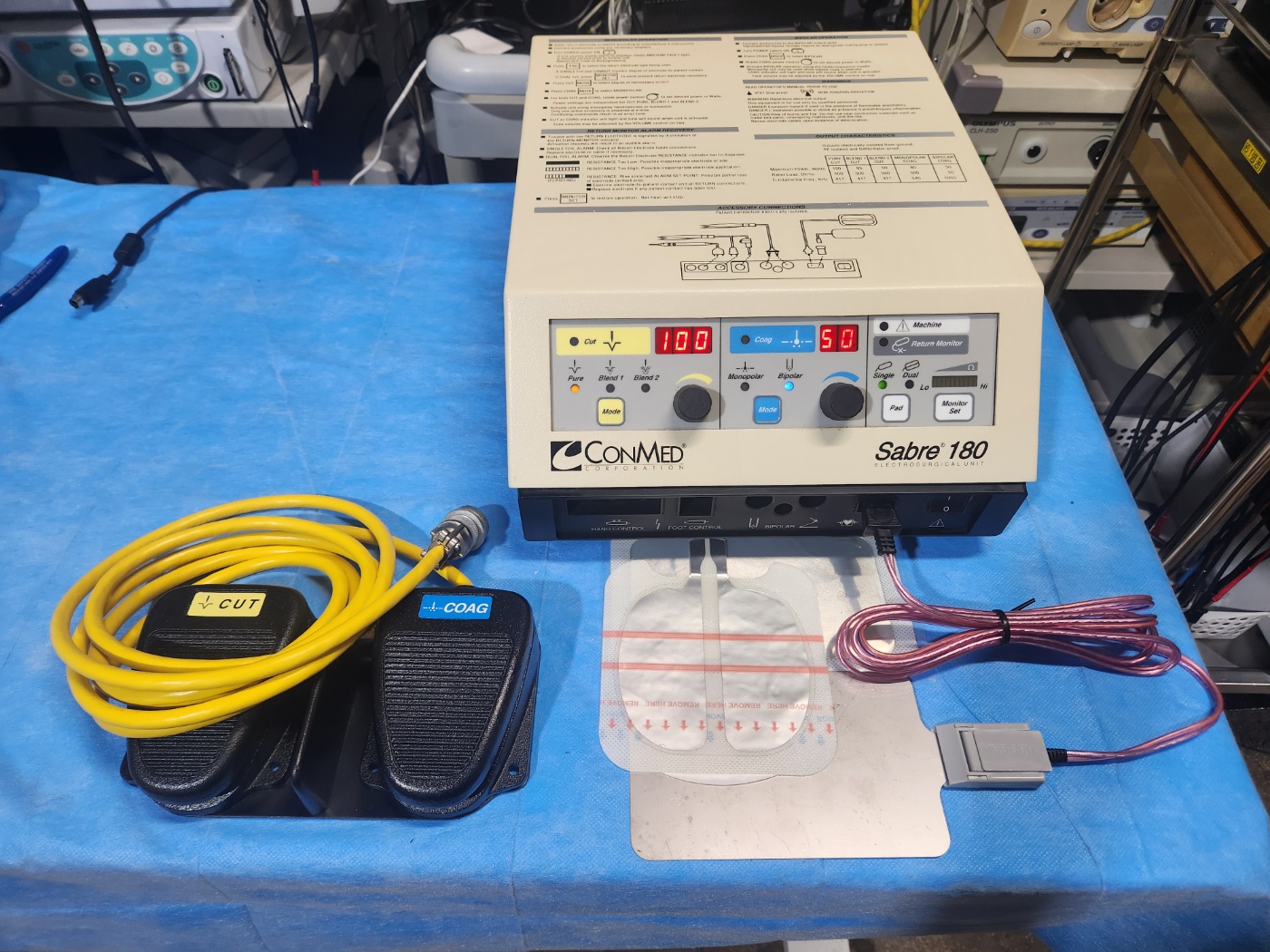 Conmed Double foot switch