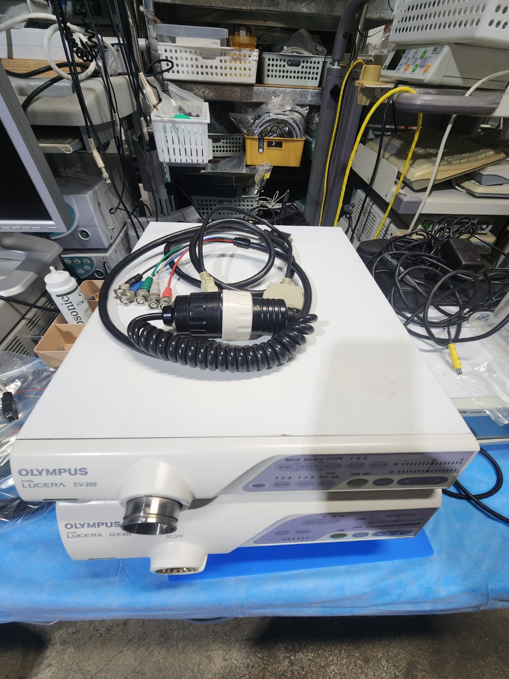 Olympus CV-260 HDTV Evis Lucera Endoscopy System