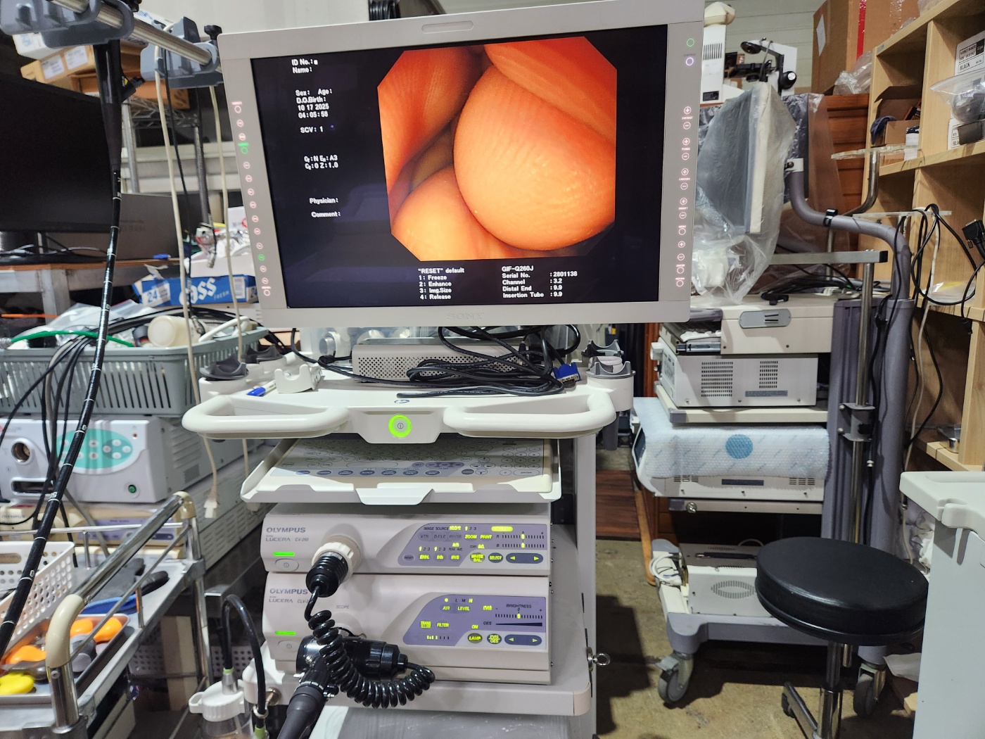 Olympus CV-260 HDTV Evis Lucera Endoscopy System