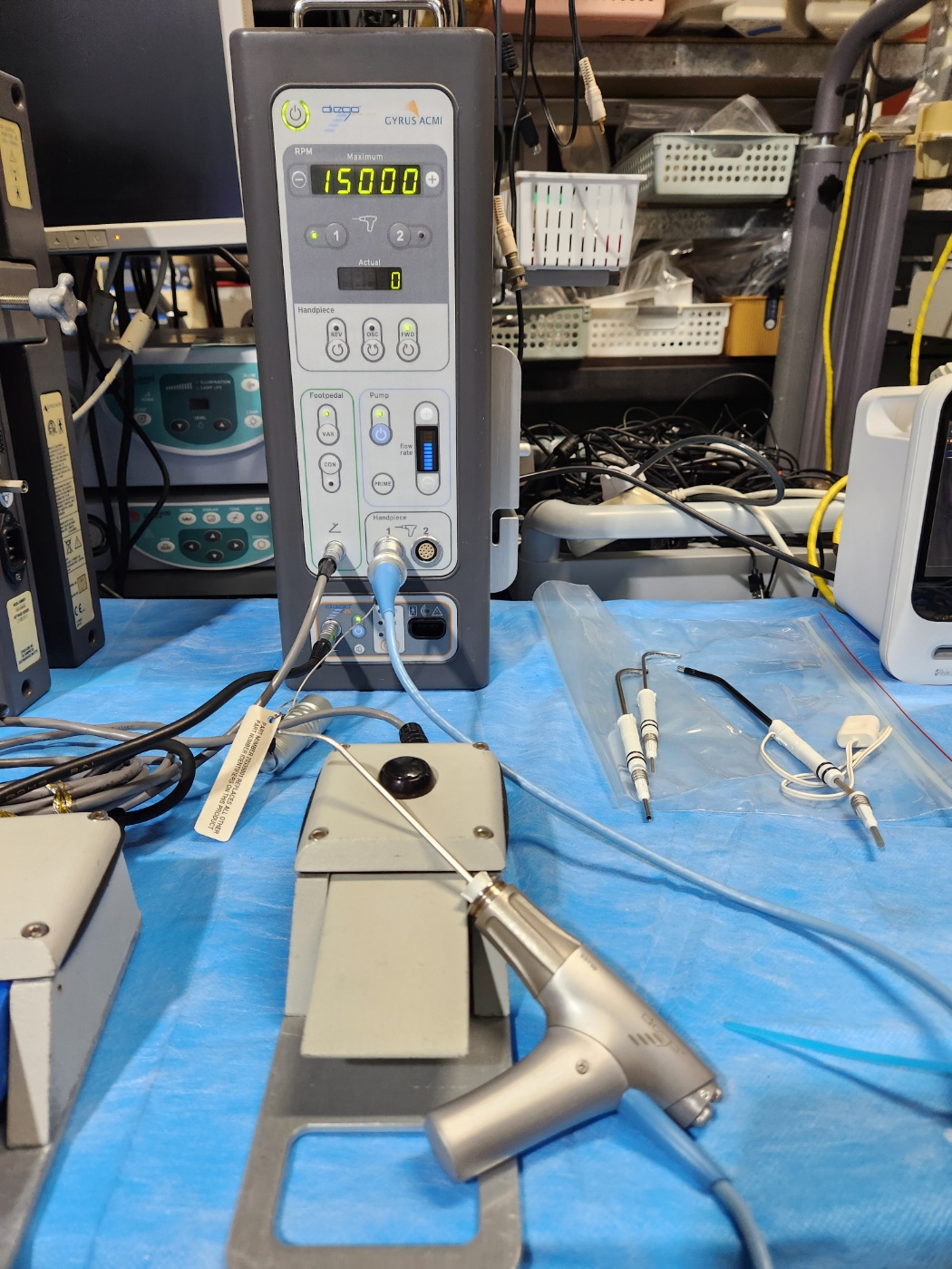 Gyrus diego PK ENT Dissector  Microdebrider system