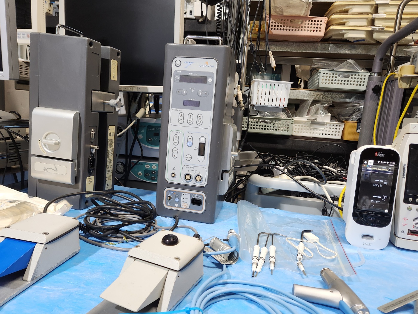 Gyrus diego PK ENT Dissector  Microdebrider system