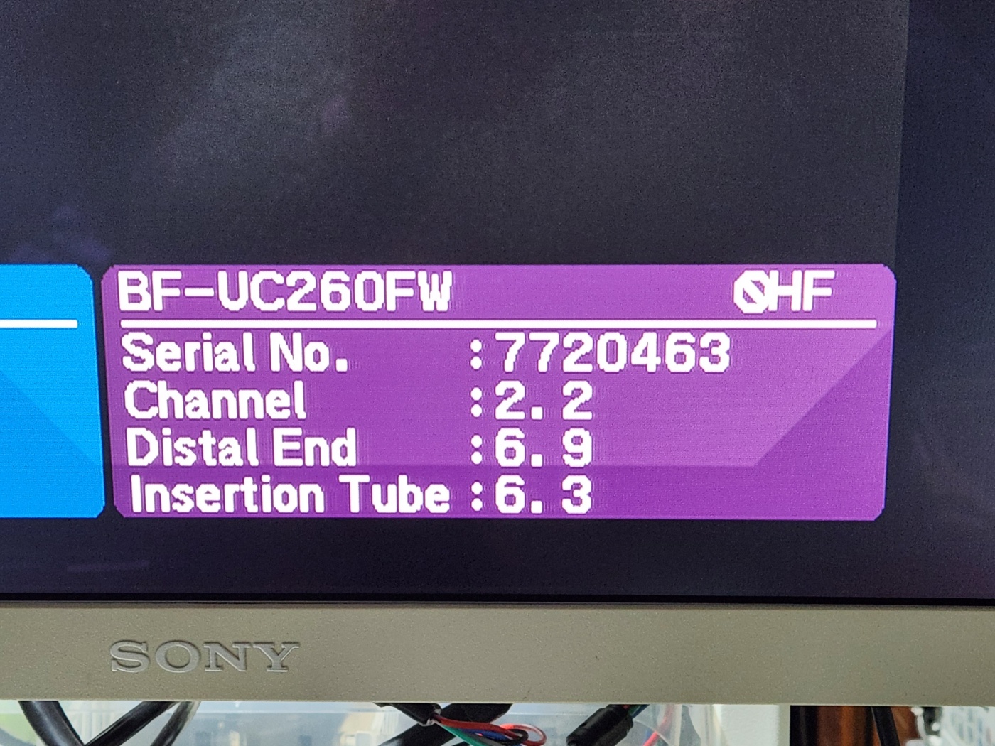 Olympus BF-UC260FW  Linear Ultrasound Bronchoscope