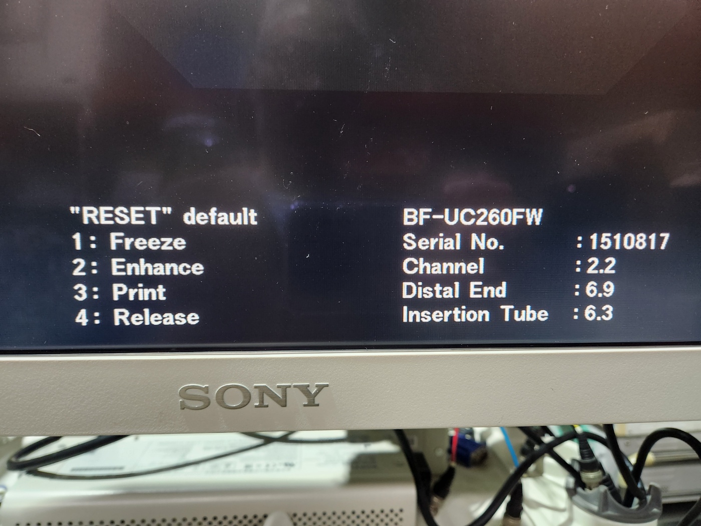 Olympus BF-UC260FW  Linear Ultrasound Bronchoscope