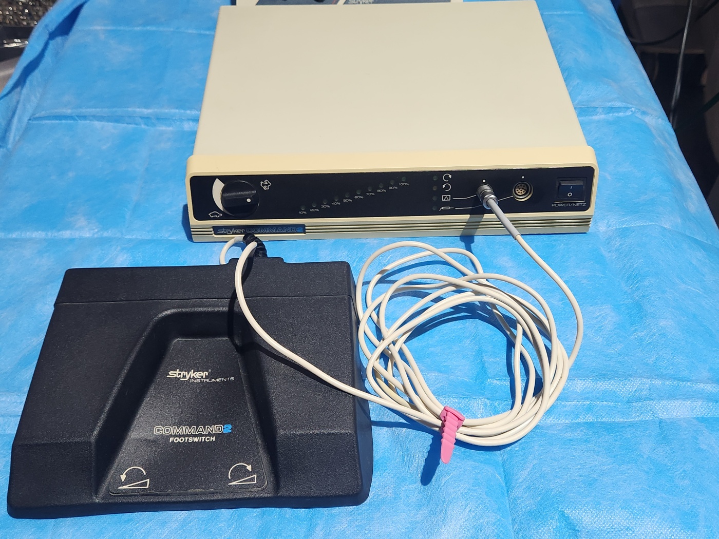 stryker command 296-220 footswitch