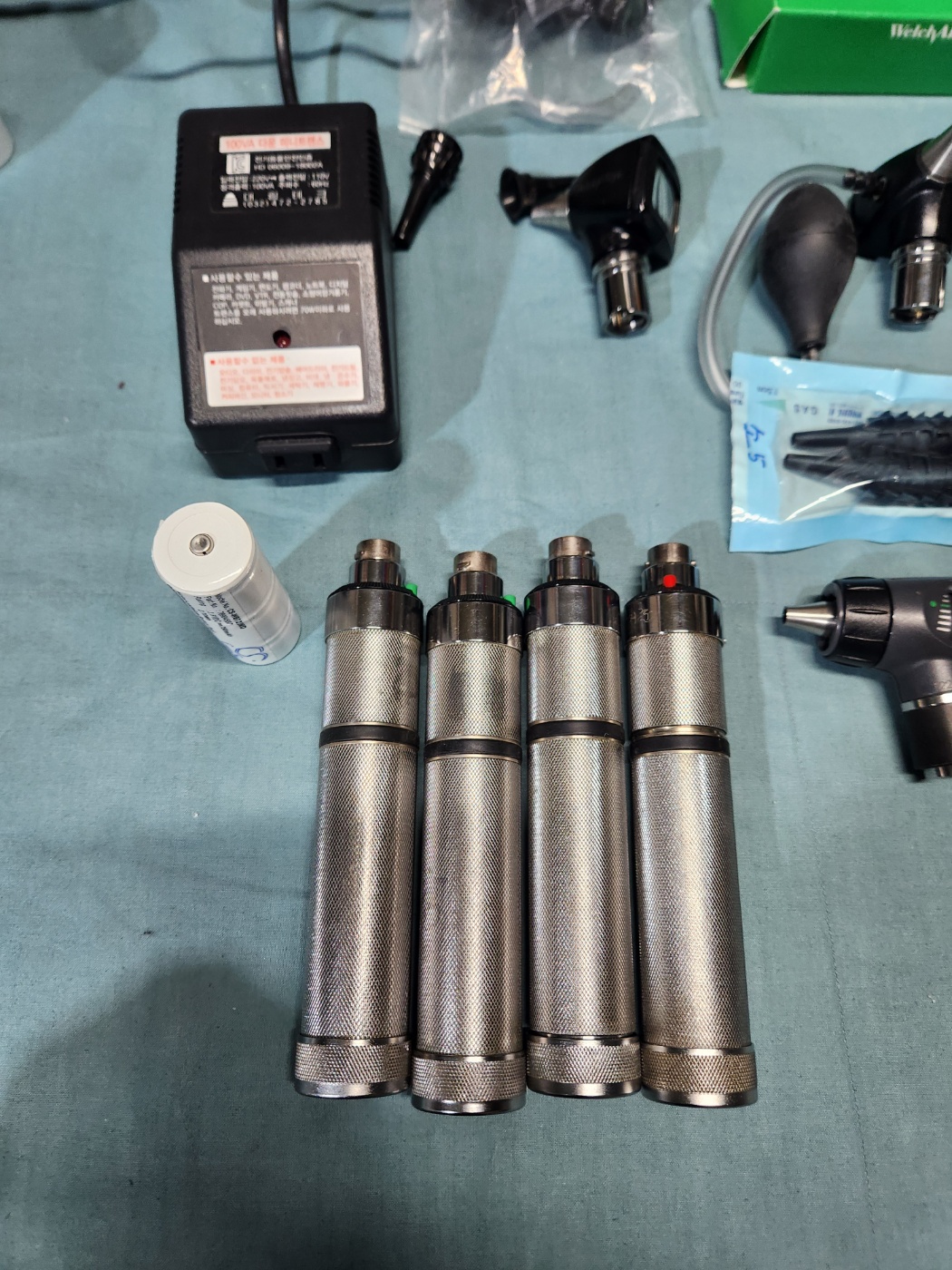 WELCH ALLYN 3.5v handle  웰치알렌 3.5V 충전식 핸들