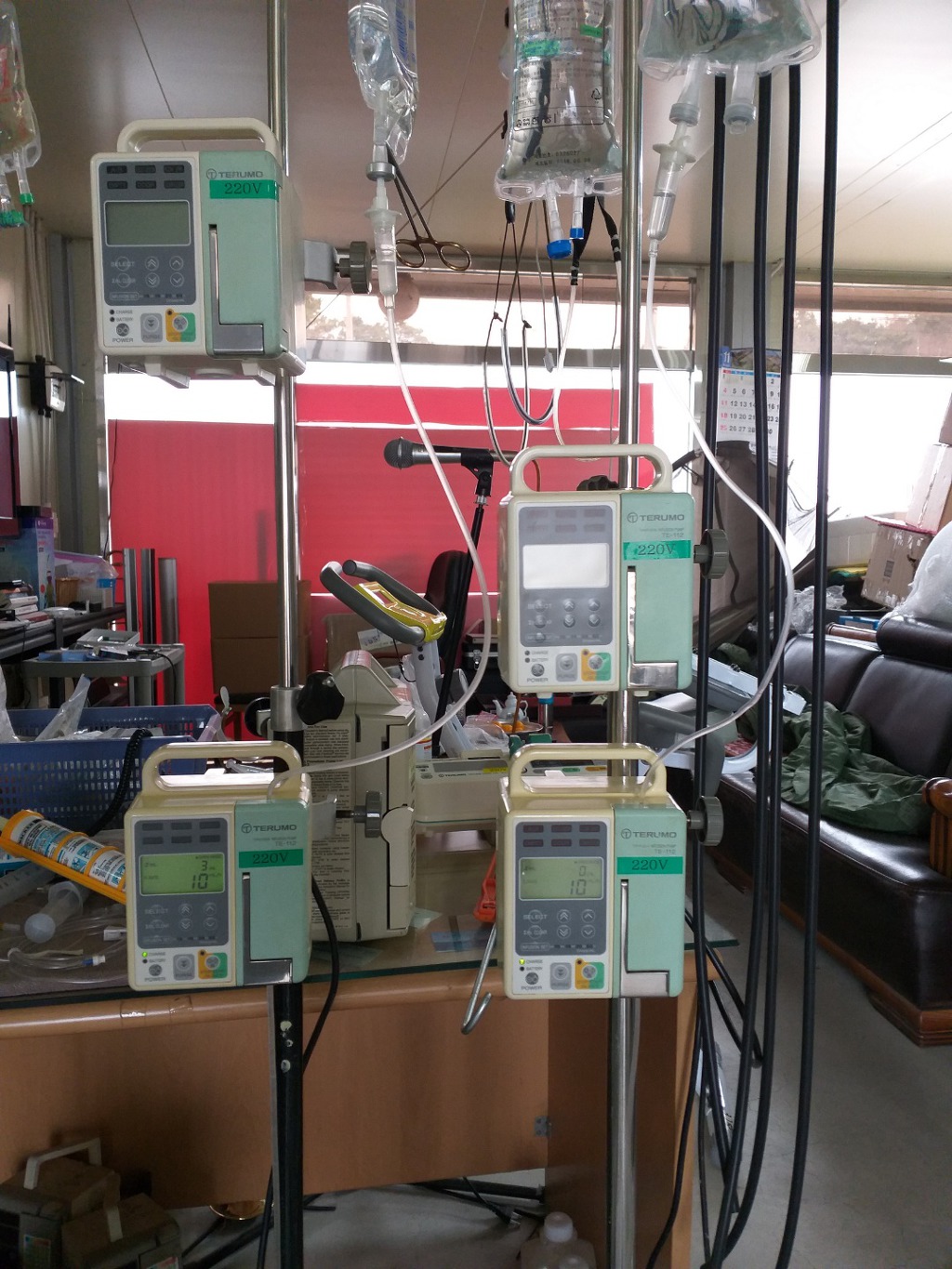 terumo infusion pump  TE-112