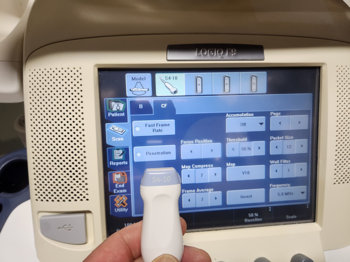 GE S4-10 Probe