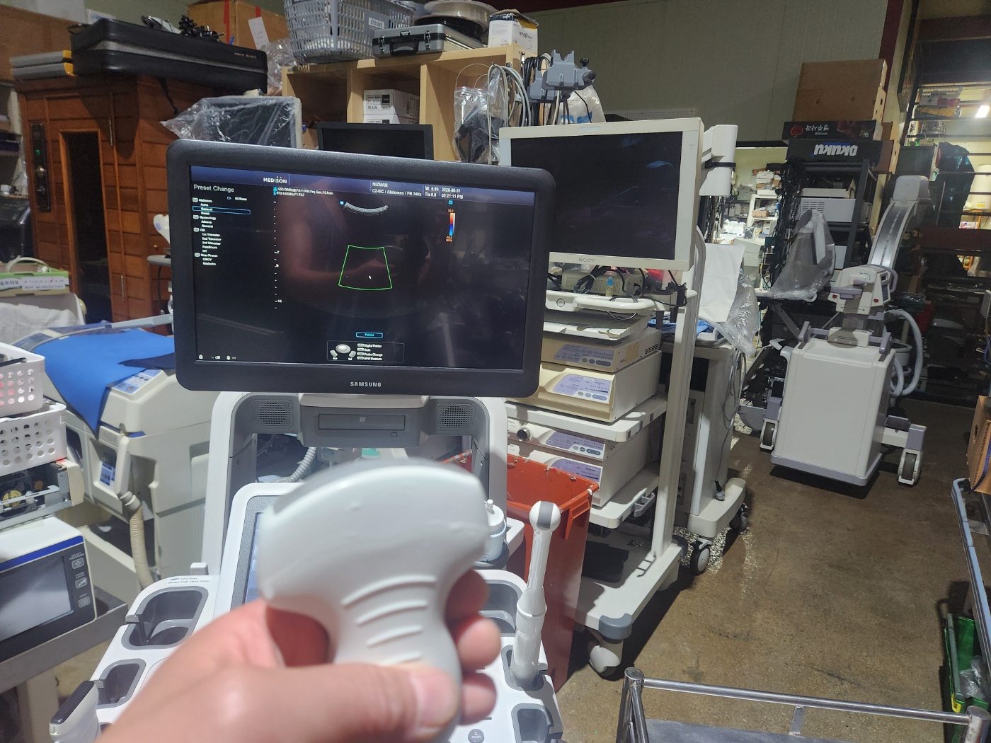 Samsung  Accuvix A30 ultrasound machine