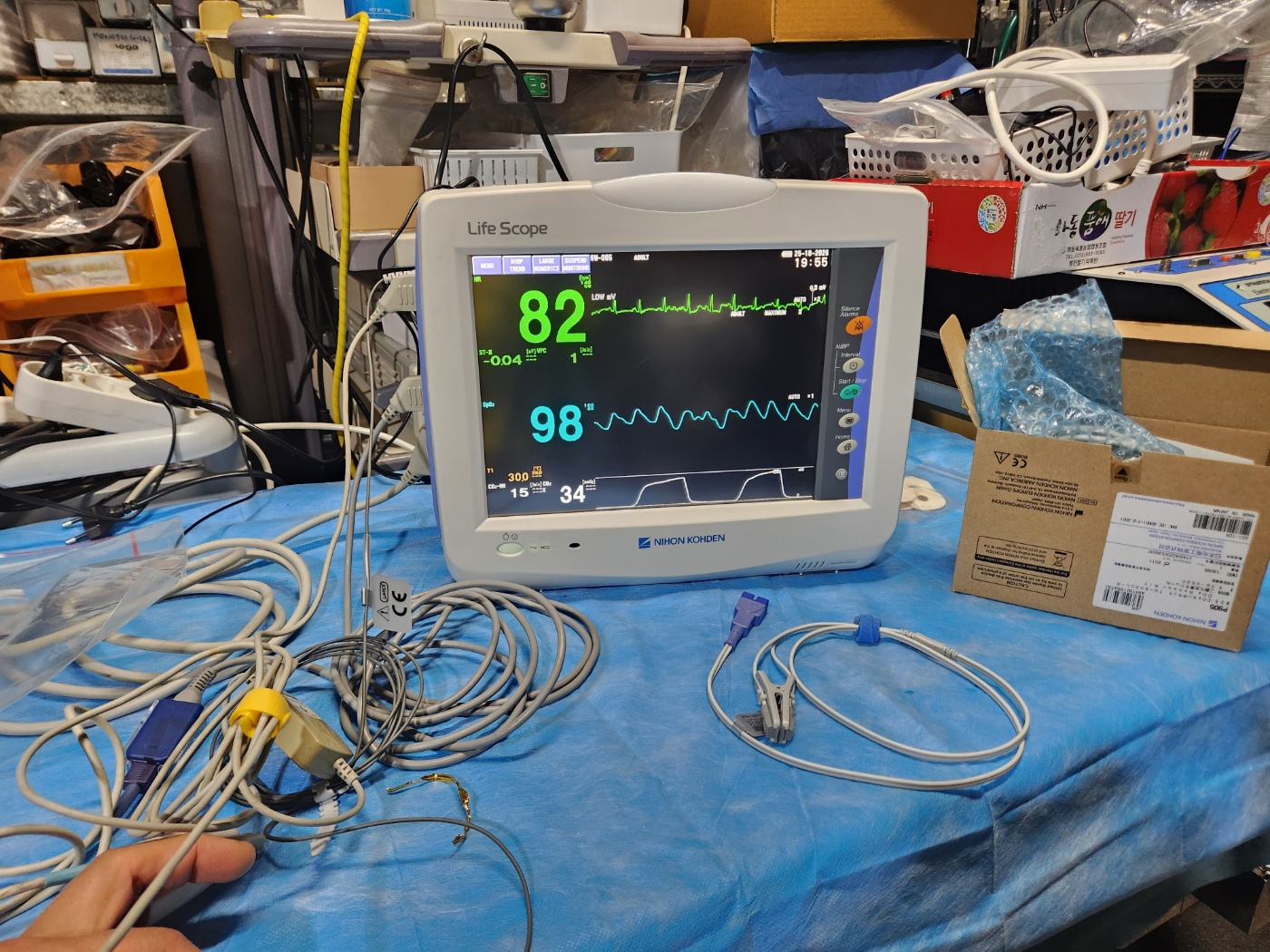 Nihon Kohden Life Scope BSM-3552 Patient Monitor