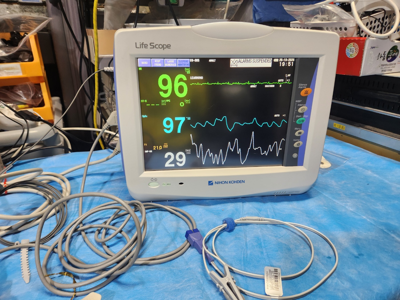 Nihon Kohden Life Scope BSM-3552 Patient Monitor