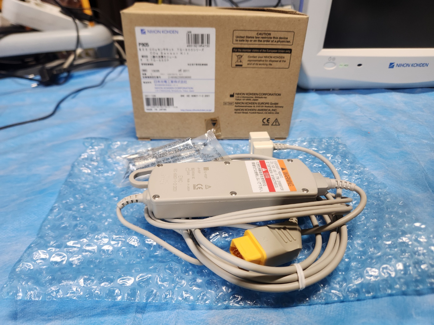 Nihon Kohden    CO2 ,  EtCO₂  sensor